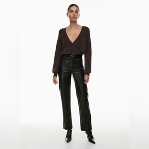 WILFRED Melina vegan leather pants (regular)